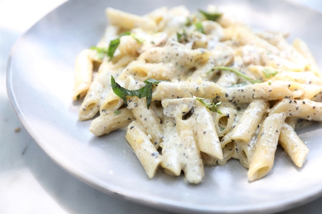 Order Penne Alfredo food online from Big Mike's Pizza store, Morganville on bringmethat.com