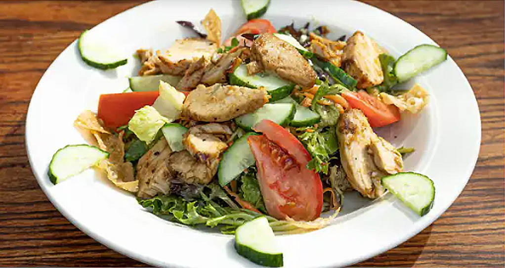 Order Asian Chicken Salad food online from Kezar Pub store, San Francisco on bringmethat.com