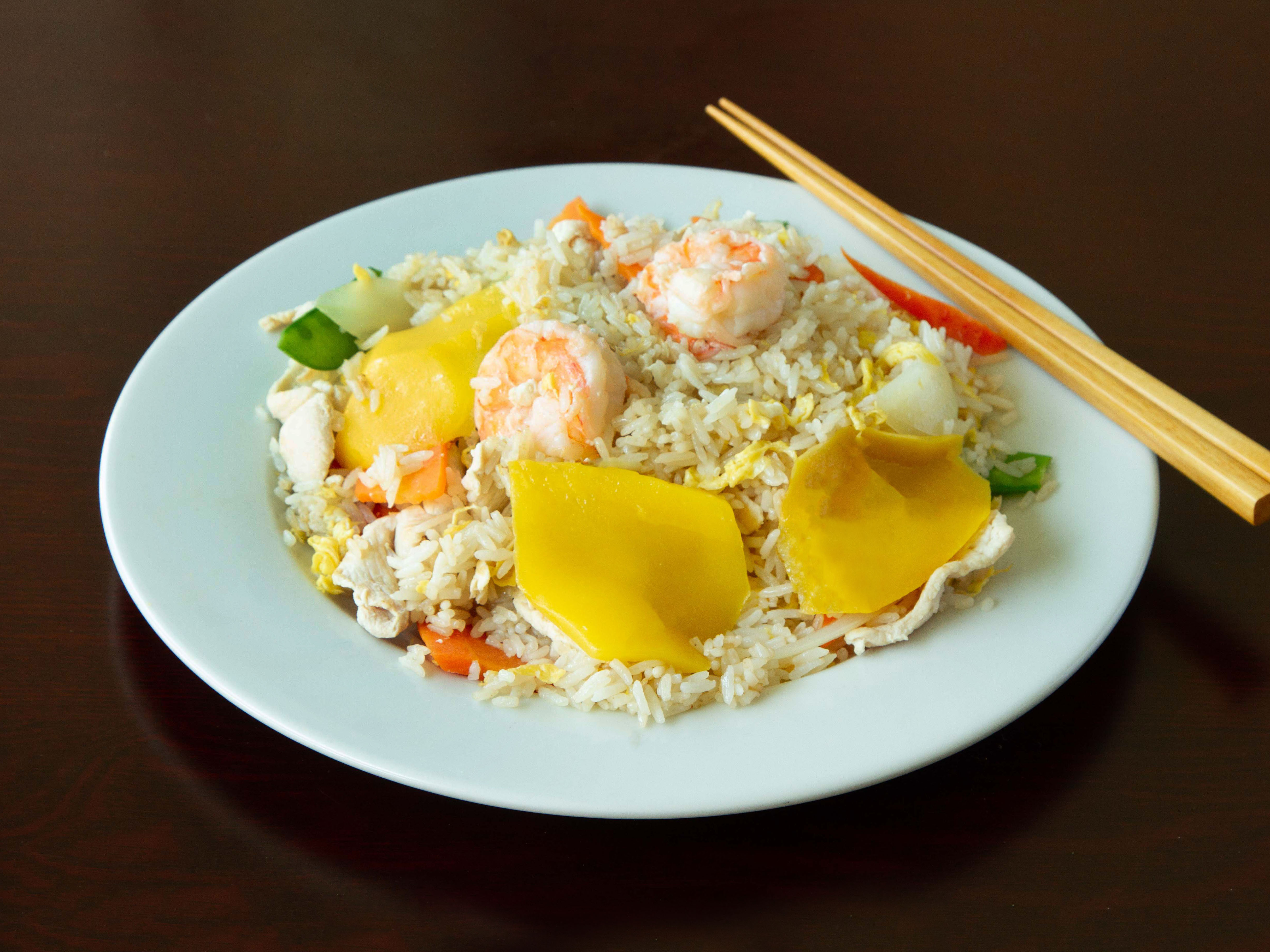 Order 123a. Mango Fried Rice food online from Green Peapod store, Watertown on bringmethat.com