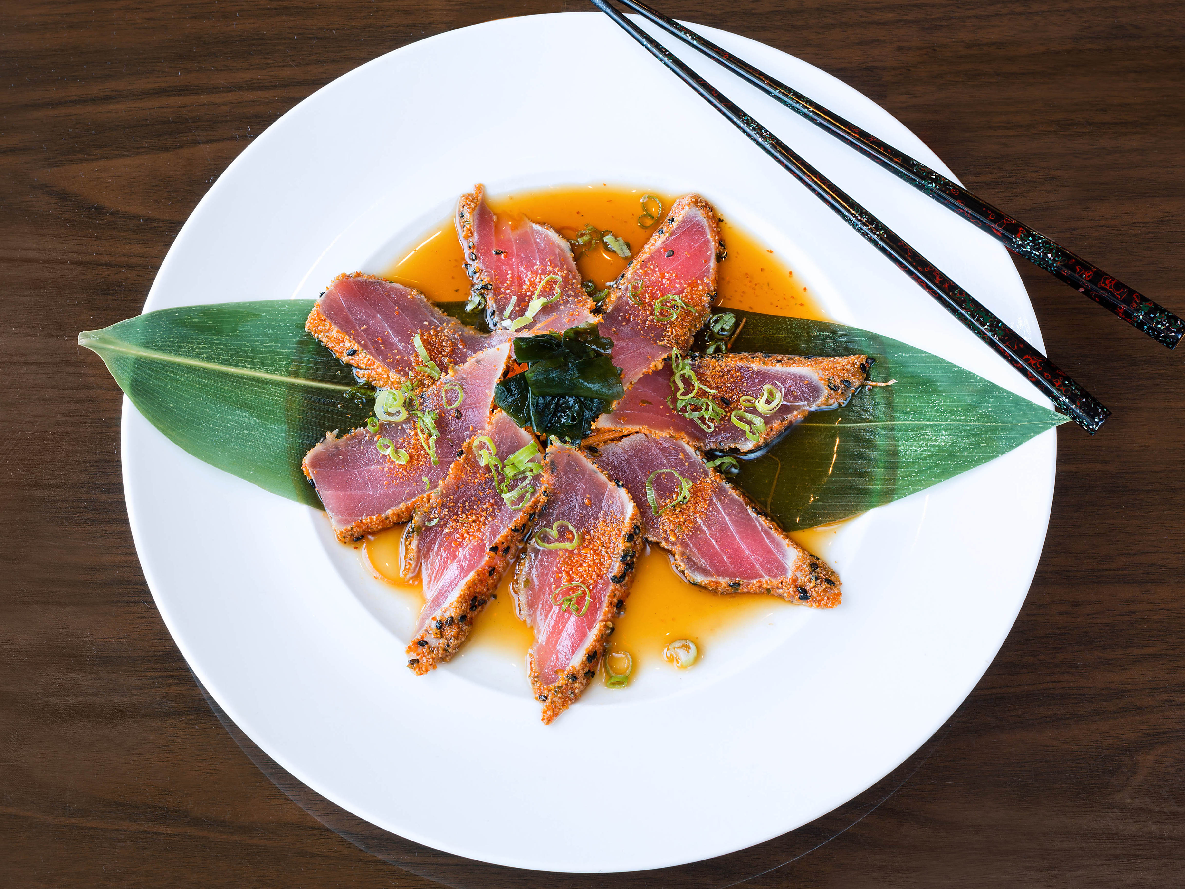 Order Pepper Tuna food online from Sushishima Japanese Restaurant store, Castle Hills on bringmethat.com