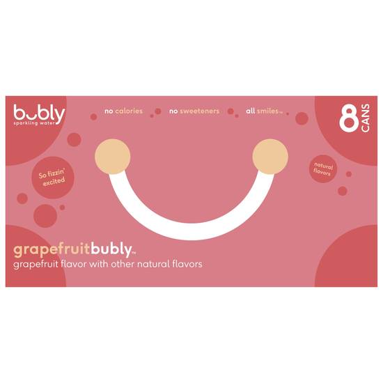 Order BUBLY GRAPEFRUIT 8PK 12ZCN food online from Rite Aid store, PITTSBURGH on bringmethat.com