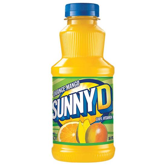 Order Sunny D Orange Fused Mango Juice food online from Exxon Food Mart store, Port Huron on bringmethat.com