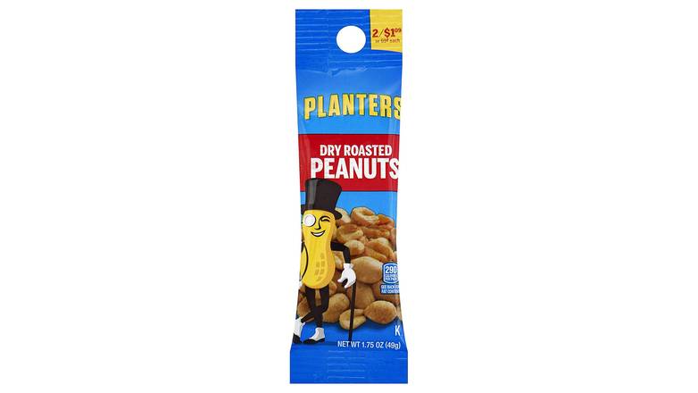Order Planters Tube Dry Roasted Peanuts food online from Anderson Convenience Markets #140 store, Omaha on bringmethat.com