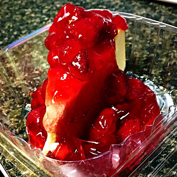 Order Strawberry Cheesecake food online from Bobo's Lake Trout store, Clinton on bringmethat.com