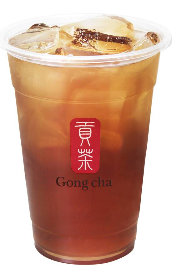 Order Oolong Tea (烏龍茶) food online from Gong Cha & Fuji Teriyaki store, Silver Spring on bringmethat.com