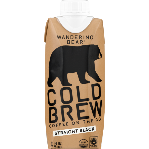 Order Wandering Bear Cold Brew Coffee Carton food online from Juice Press store, Bridgehampton on bringmethat.com