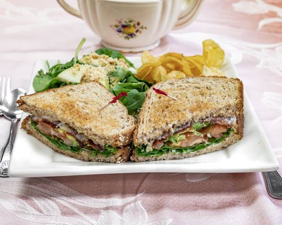 Order California BLT food online from Chocolate Angel Cafe & Tea Room store, Plano on bringmethat.com