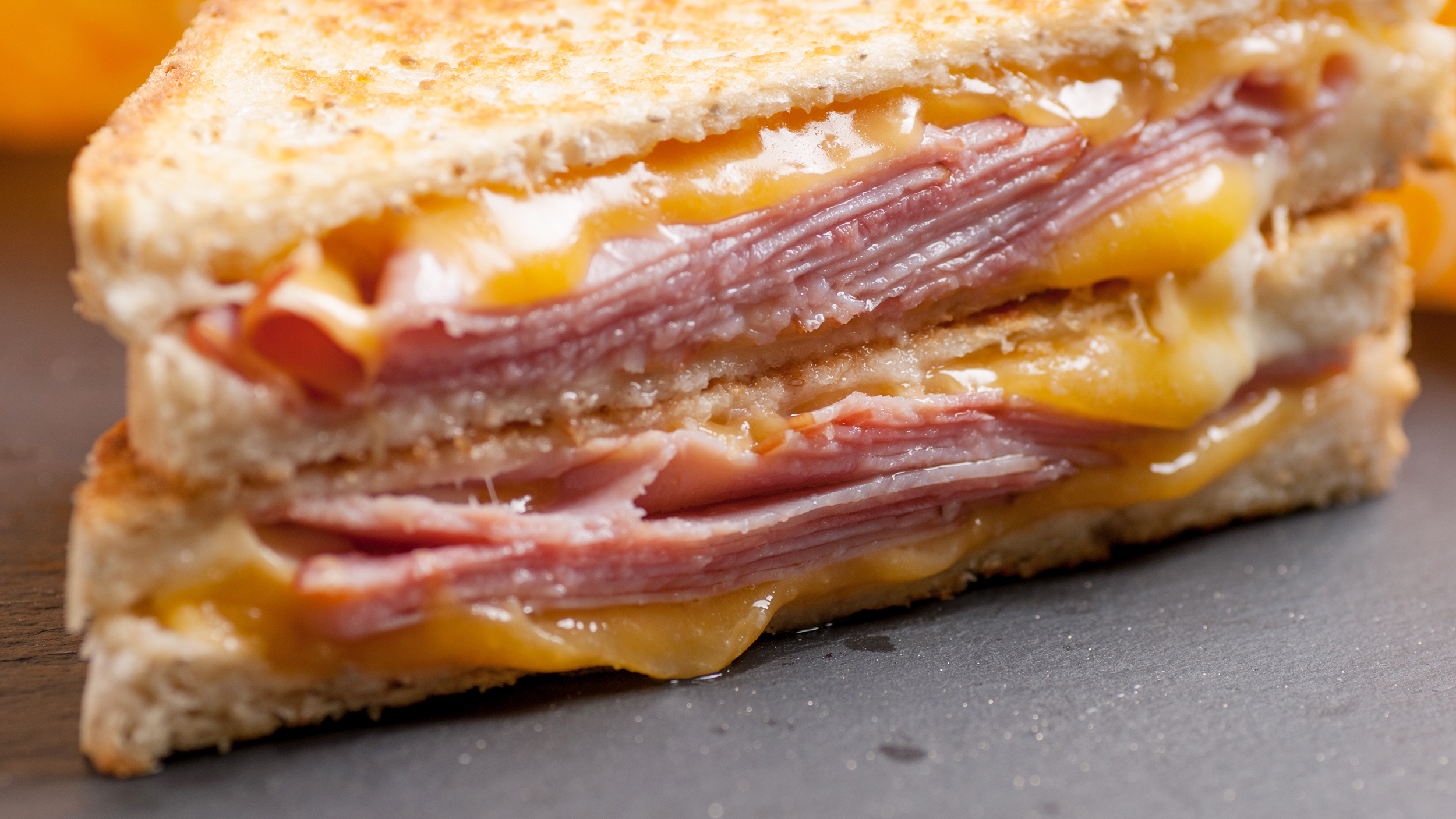 Order Ham and Cheese Sandwich food online from Lj Pizza store, Mesa on bringmethat.com