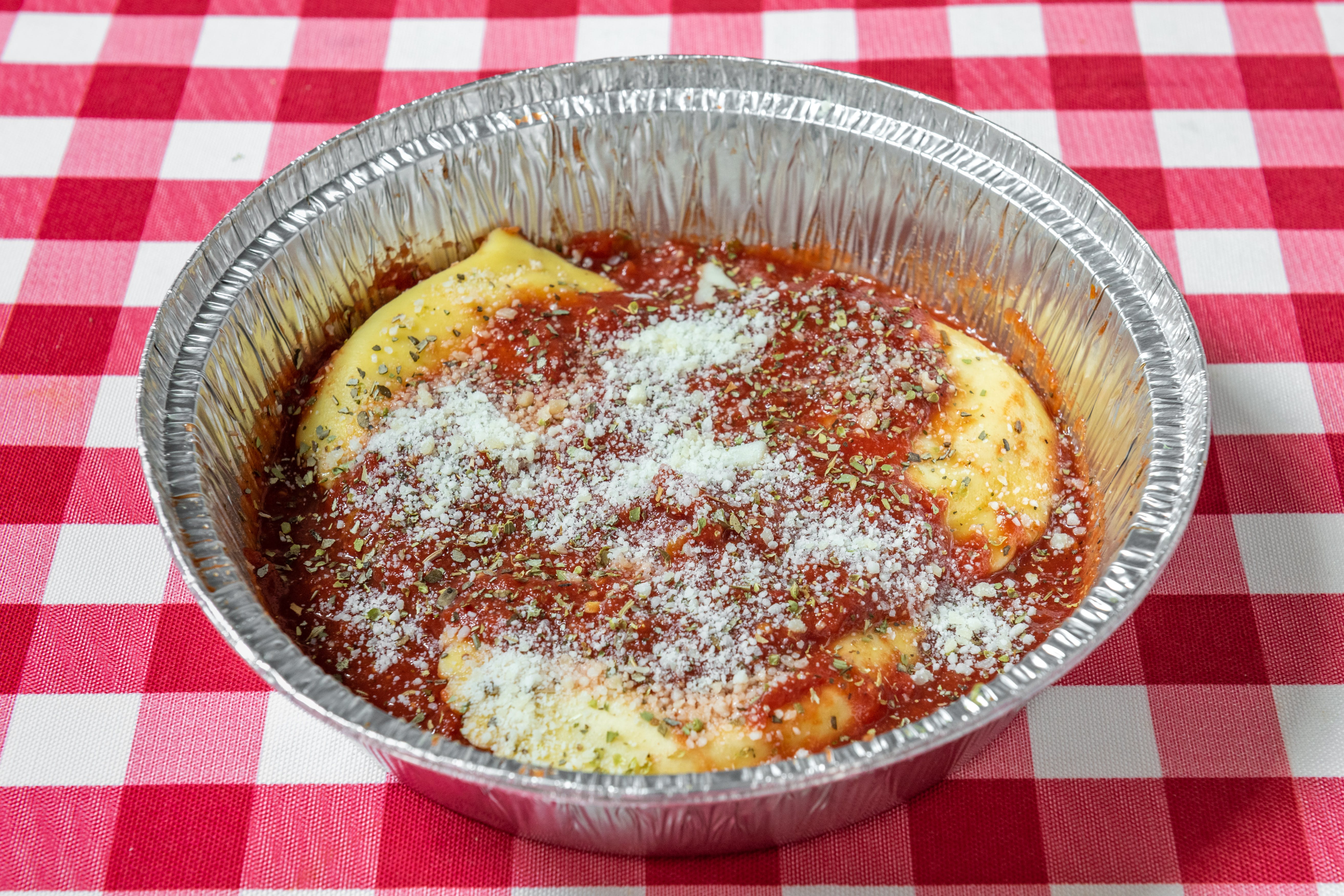 Order Cheese Ravioli - Pasta food online from Sunny's Pizza store, San Marcos on bringmethat.com