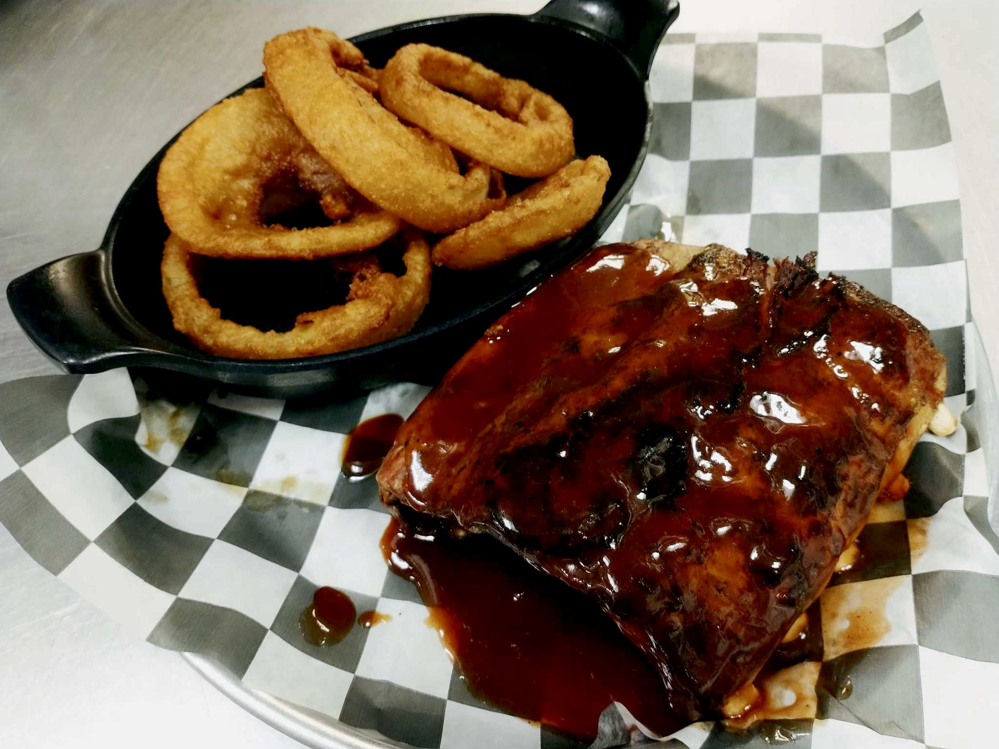 Order Baby Back Ribs food online from Mojo Pub -N- Grill store, Youngstown on bringmethat.com