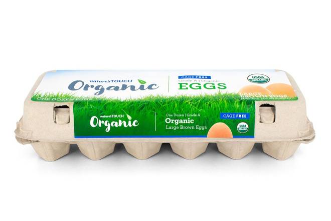 Order Nature's Touch Organic Eggs food online from KWIK STAR #1107 store, Cedar Rapids on bringmethat.com