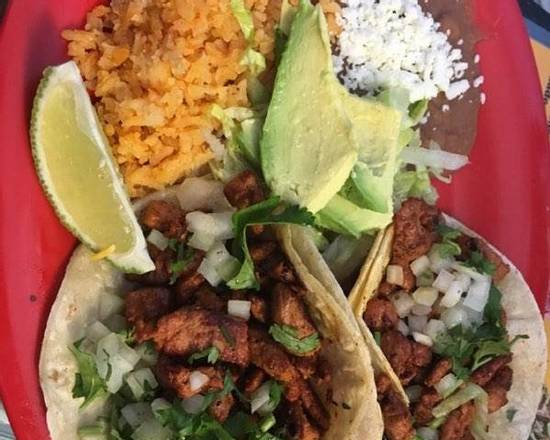 Order Taco Plate food online from El Rinconcito store, Round Rock on bringmethat.com