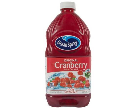 Order Ocean Spray Cranberry Juice (64 oz) food online from Ctown Supermarkets store, Uniondale on bringmethat.com