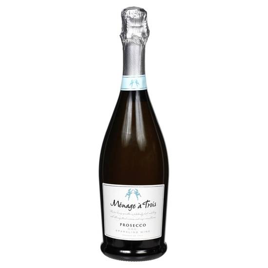 Order Menage a Trois Prosecco food online from Liquor Wine & Beer World store, Santa Monica on bringmethat.com