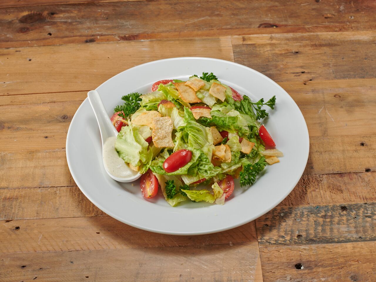 Order Caesar Salad food online from Panini La Cafe store, Brooklyn on bringmethat.com