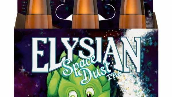 Order Elysian Space Dust IPA 6 Pack 12 oz Bottle food online from Rebel store, San Jose on bringmethat.com