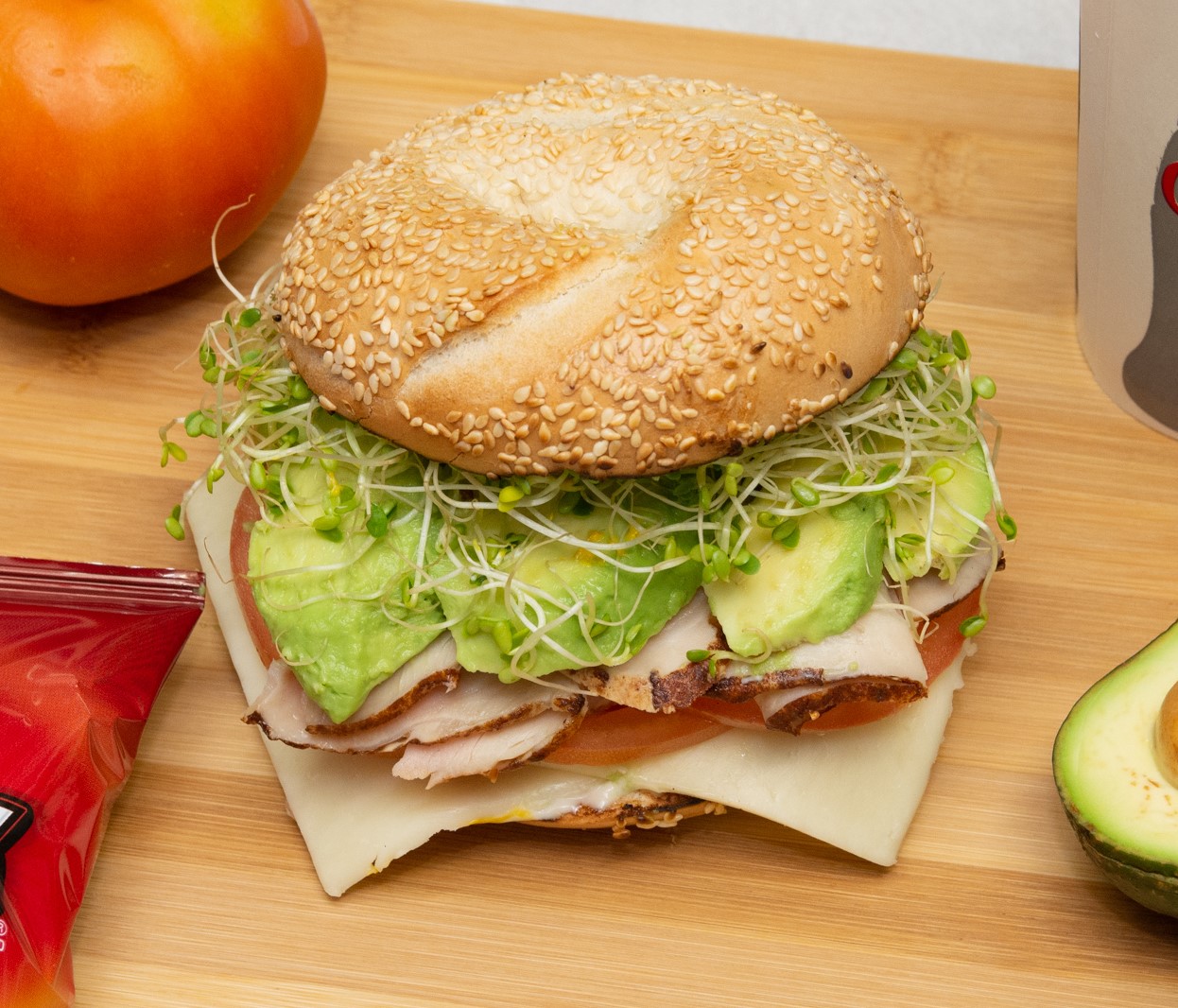 Order Turkey Combo food online from The Bagel Bakery store, Carmel-by-the-Sea on bringmethat.com
