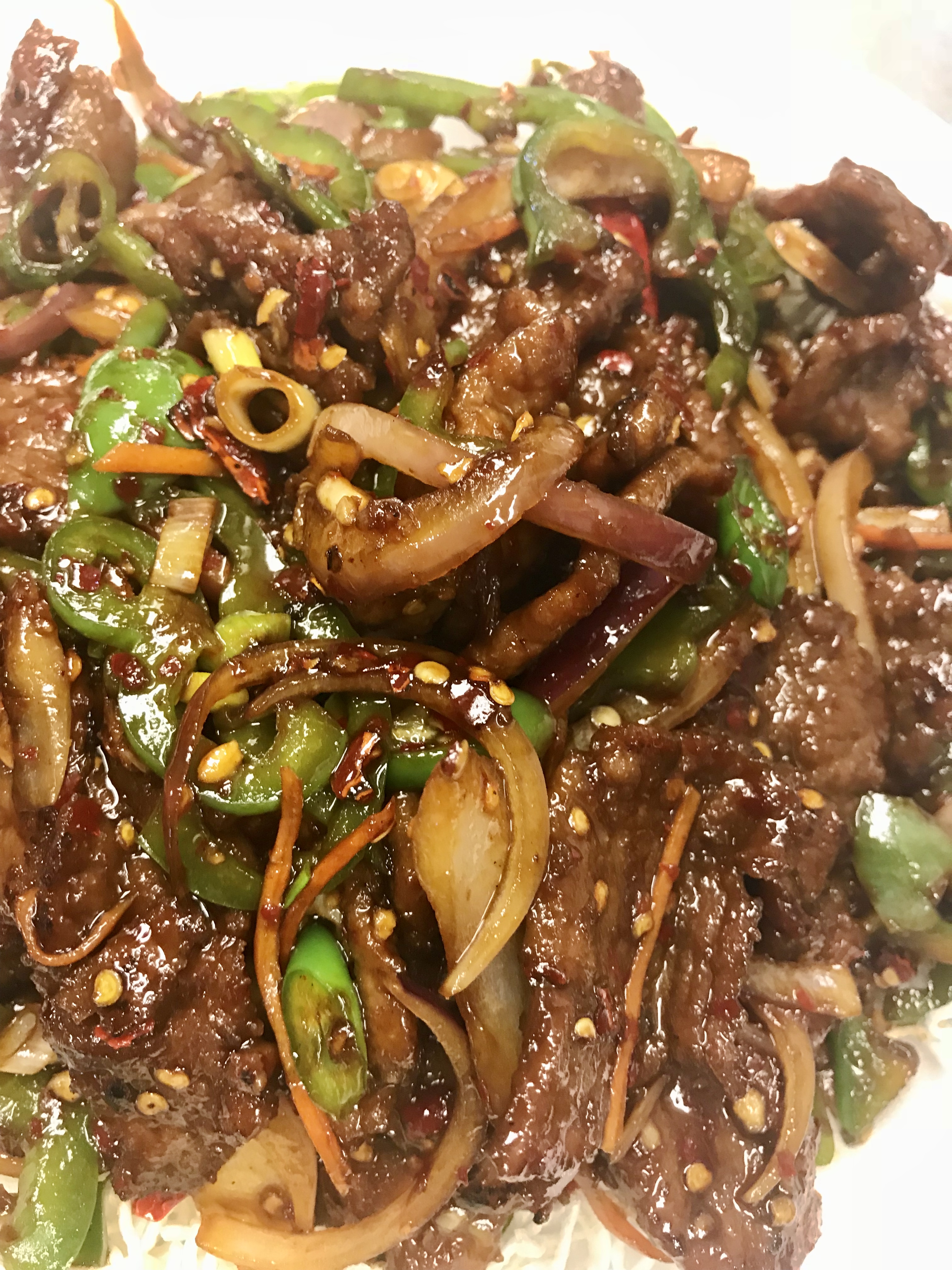 Order Mongolian Beef food online from Golden Phoenix Chinese Cuisine store, North Las Vegas on bringmethat.com