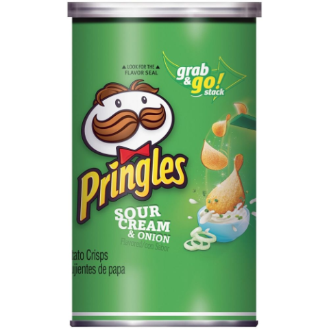 Order Pringles Sour Cream & Onion 2.3oz food online from 7-Eleven store, West Columbia on bringmethat.com