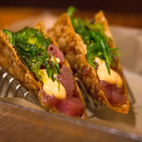 Order Ahi Tuna Poke Tacos food online from Encontro North Park store, San Diego on bringmethat.com