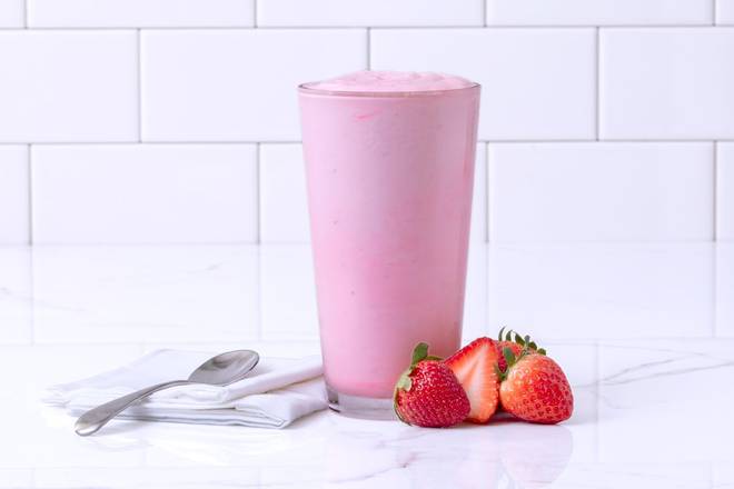 Order Strawberry Milkshake food online from Slim Chickens store, Lubbock on bringmethat.com