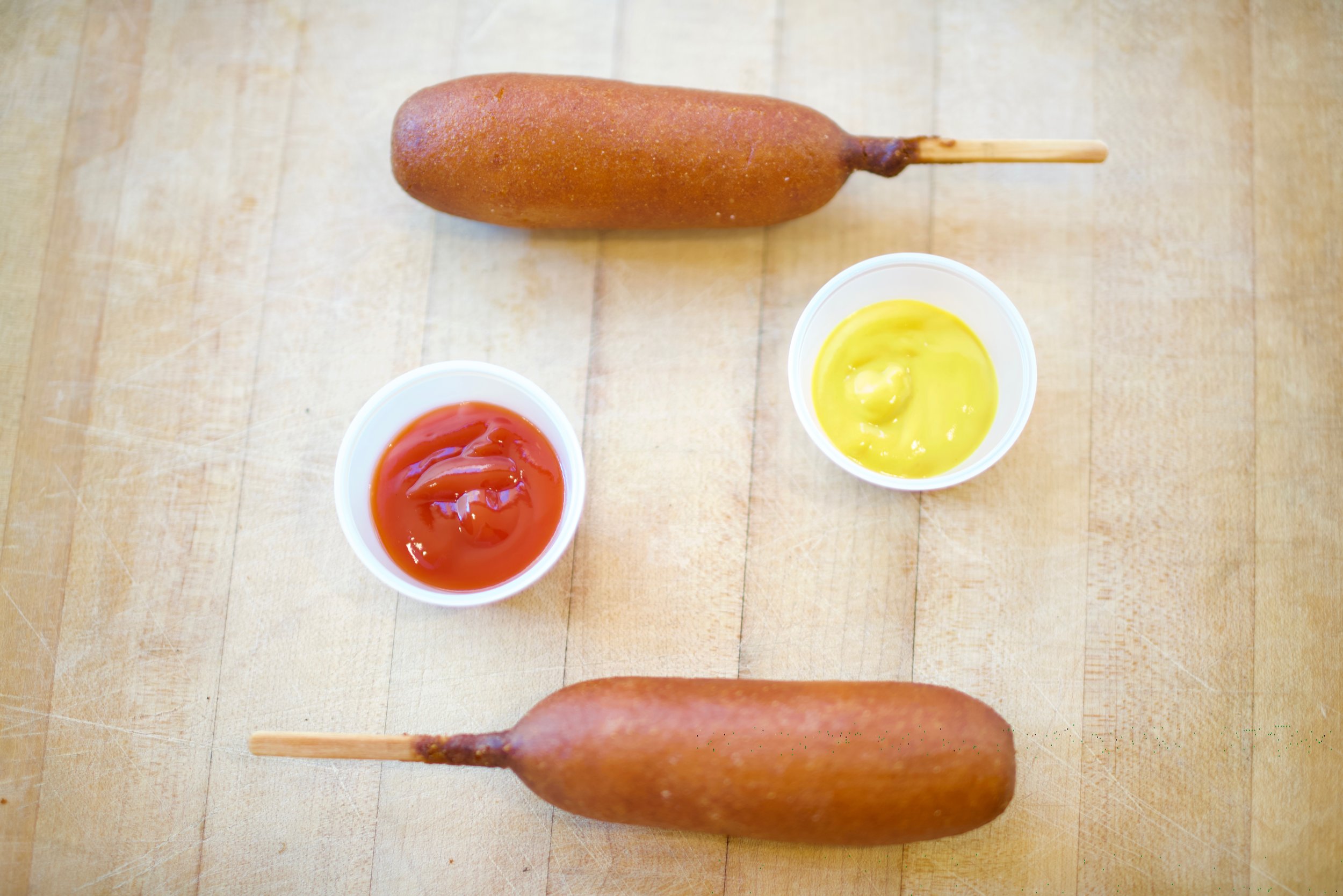 Order Corn Dogs (2 Per Order) food online from Bc Cafe store, Salt Lake City on bringmethat.com