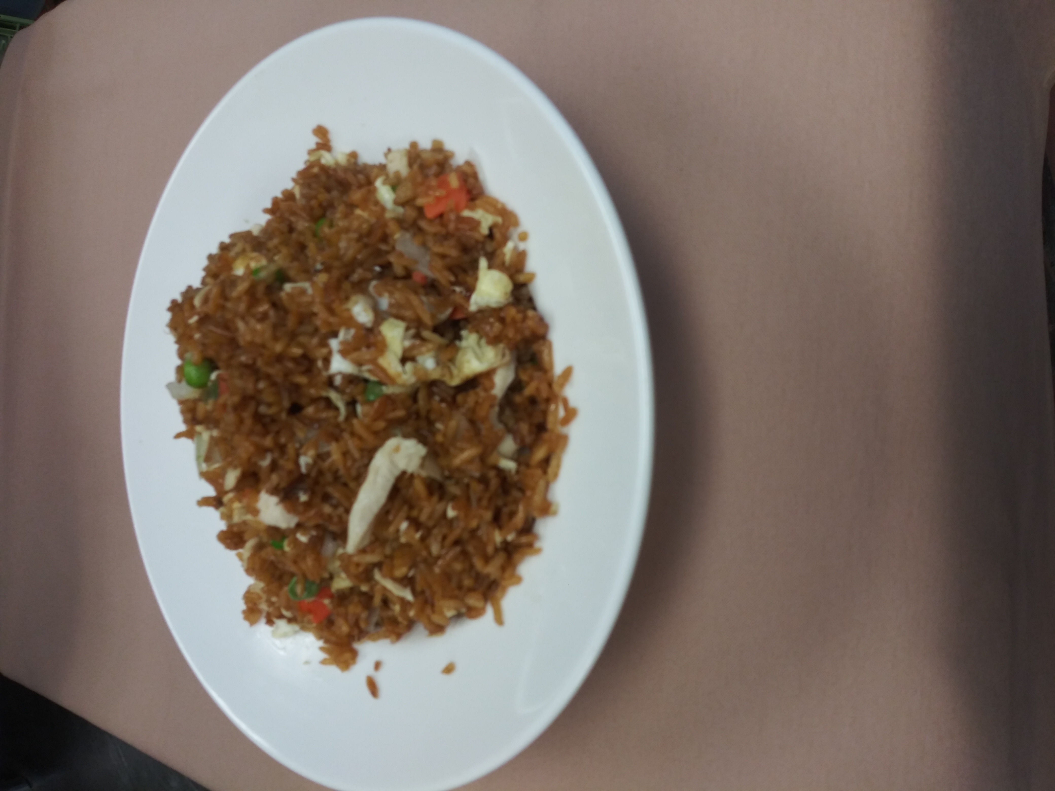 Order Chicken Fried Rice food online from Butterfly Chinese Restaurant store, West Hartford on bringmethat.com