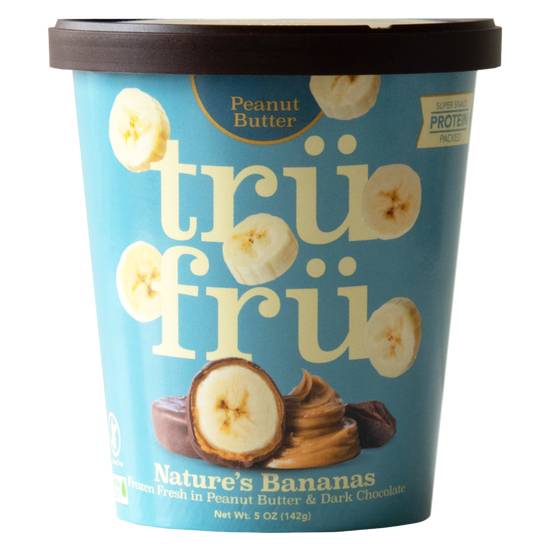 Order TruFru Frozen Peanut Butter and Chocolate Bananas 5oz food online from Everyday Needs by Gopuff store, Stamford on bringmethat.com
