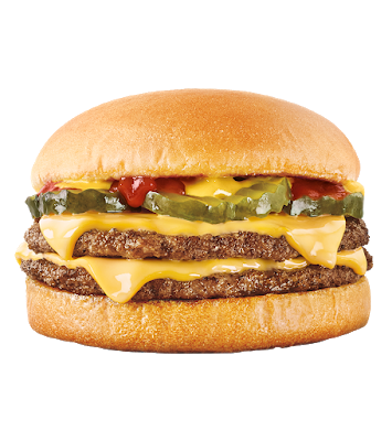 Order Double Cheeseburger food online from A&W store, Green Bay on bringmethat.com