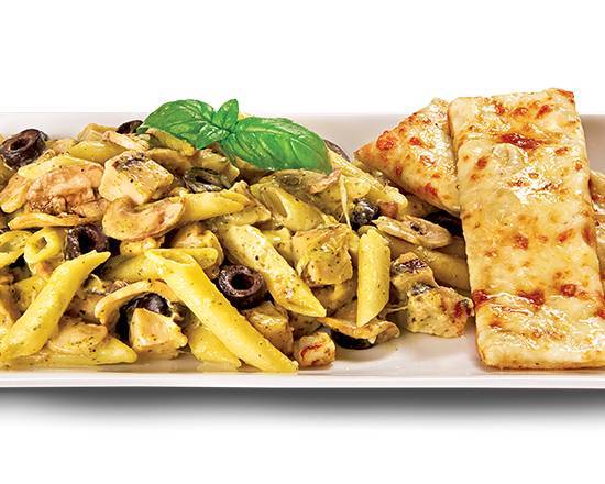 Order Creamy Pesto Chicken food online from Pizza guys store, Gresham on bringmethat.com