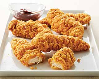 Order Fully Cooked Crispy Chicken Breast Strips food online from Schwan Food Co store, Flagstaff on bringmethat.com
