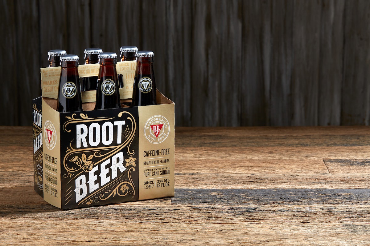 Order BJ's Root Beer- 6 Pack food online from Bj Restaurant & Brewhouse store, North Canton on bringmethat.com