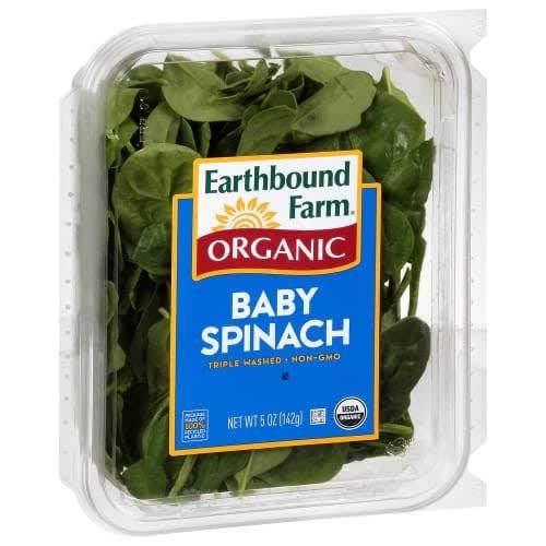 Order Earthbound Farm · Organic Baby Spinach (5 oz) food online from Jewel-Osco store, Arlington Heights on bringmethat.com