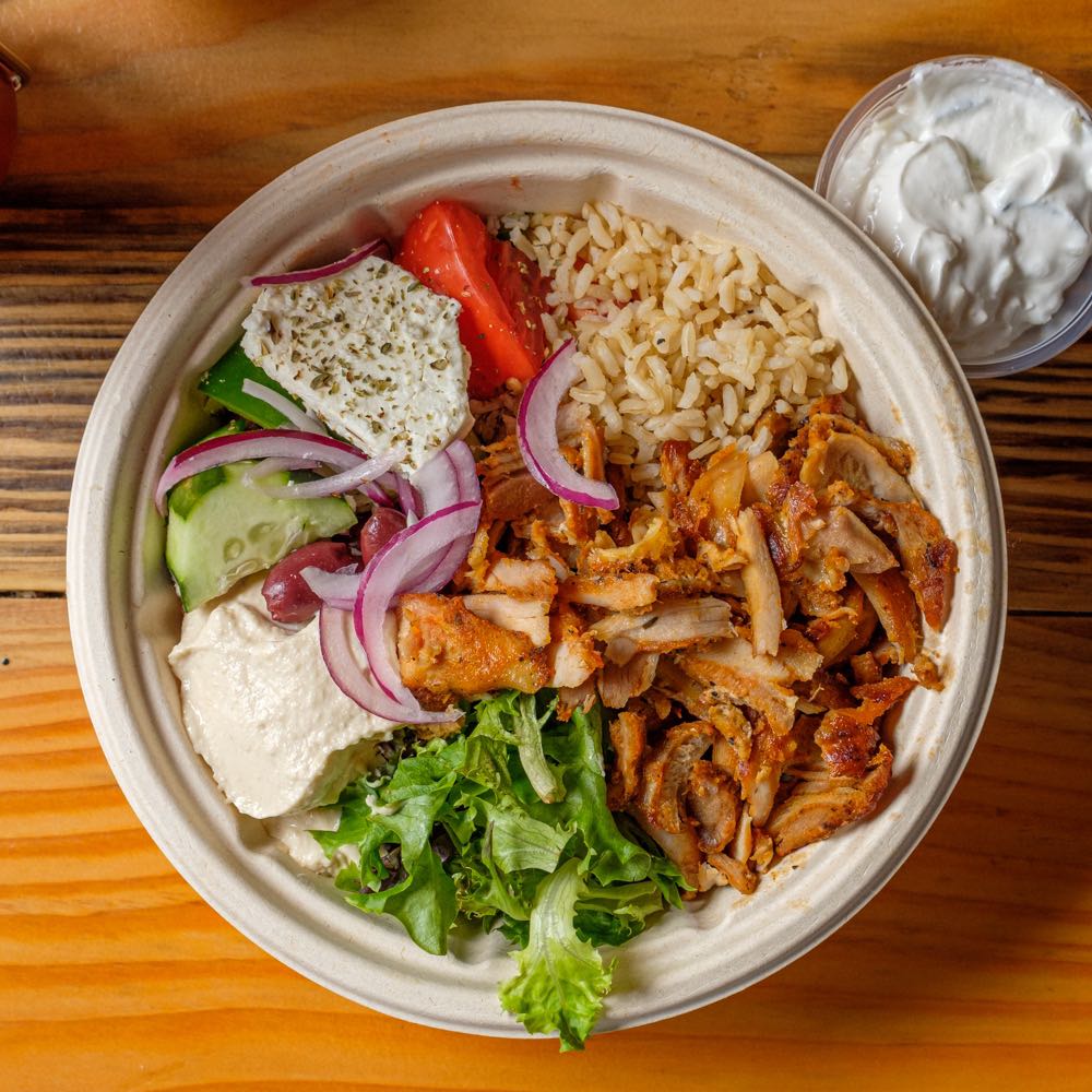 Order Greek Gyro Platter food online from Small Bites By Local Greek store, Princeton on bringmethat.com