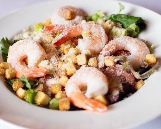 Order Shrimp Salad food online from Hook & Reel Cajun Seafood store, Roseville on bringmethat.com