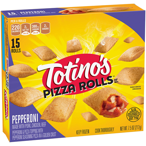 Order Totino's Pepperoni Pizza Rolls 7.5oz food online from 7-Eleven store, Nashville on bringmethat.com