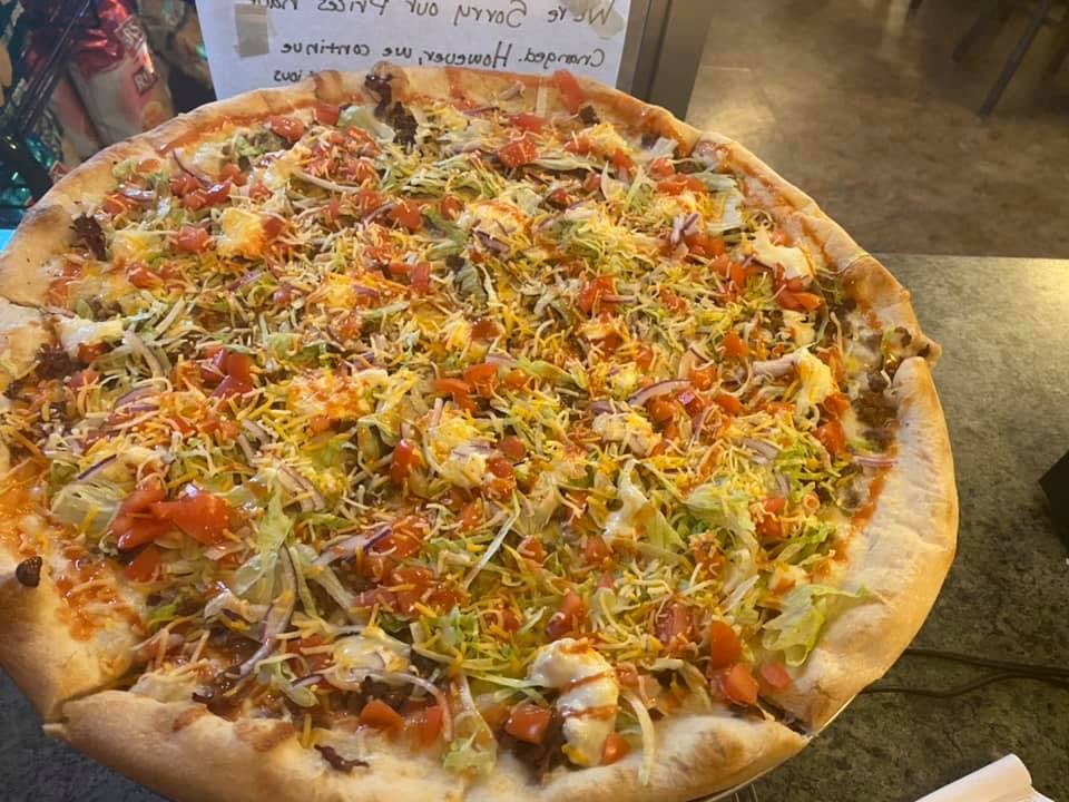 Order Gluten Free Taco Pizza - Pizza food online from Giovannis Pizza & Pasta store, Elverson on bringmethat.com