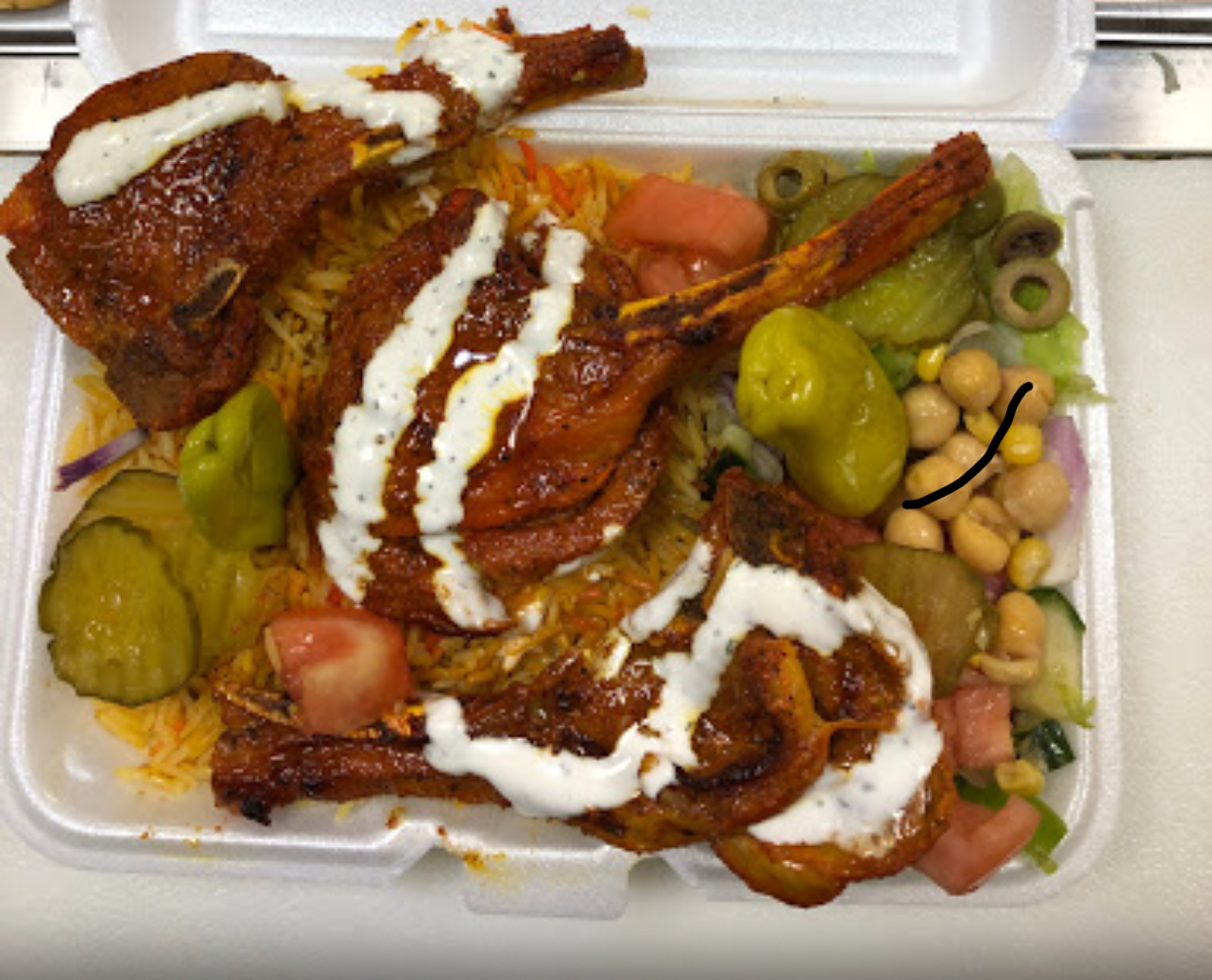 Order Lamb Chops food online from Gyro King 2 store, Paterson on bringmethat.com