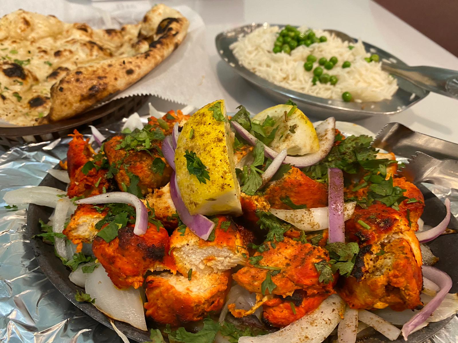 Order 27. Chicken Tikka food online from Amber Indian Restaurant store, Indianapolis on bringmethat.com
