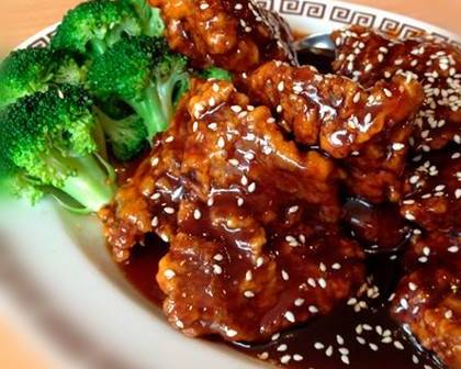 Order Sesame Beef芝麻牛 food online from Chuanyu Fusion store, Oklahoma City on bringmethat.com