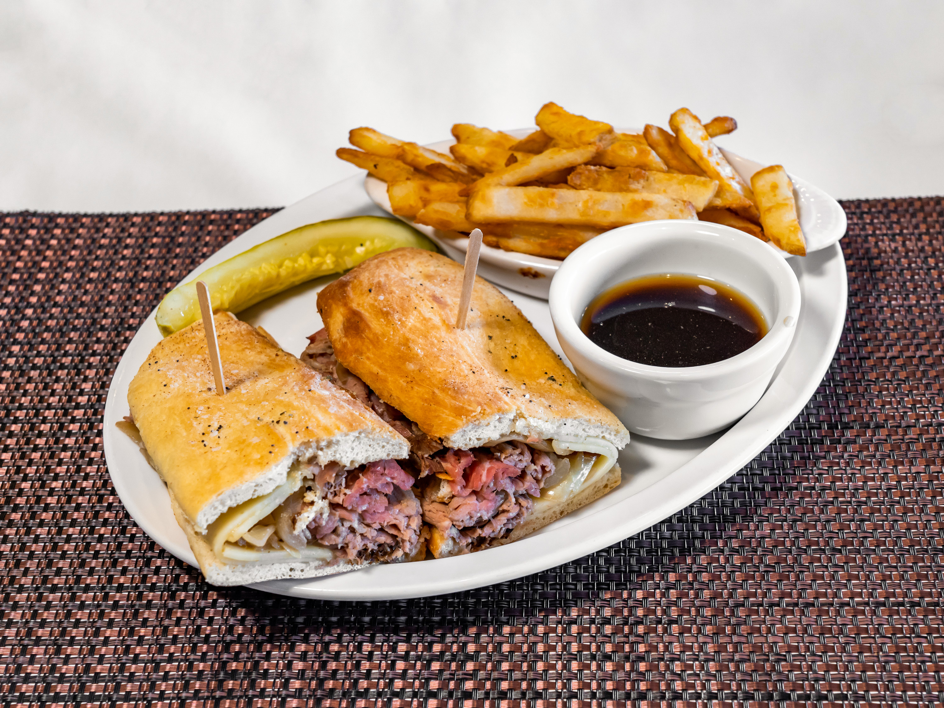 Order Prime French Dip Sandwich food online from Lucky Prime Time store, Rochester on bringmethat.com