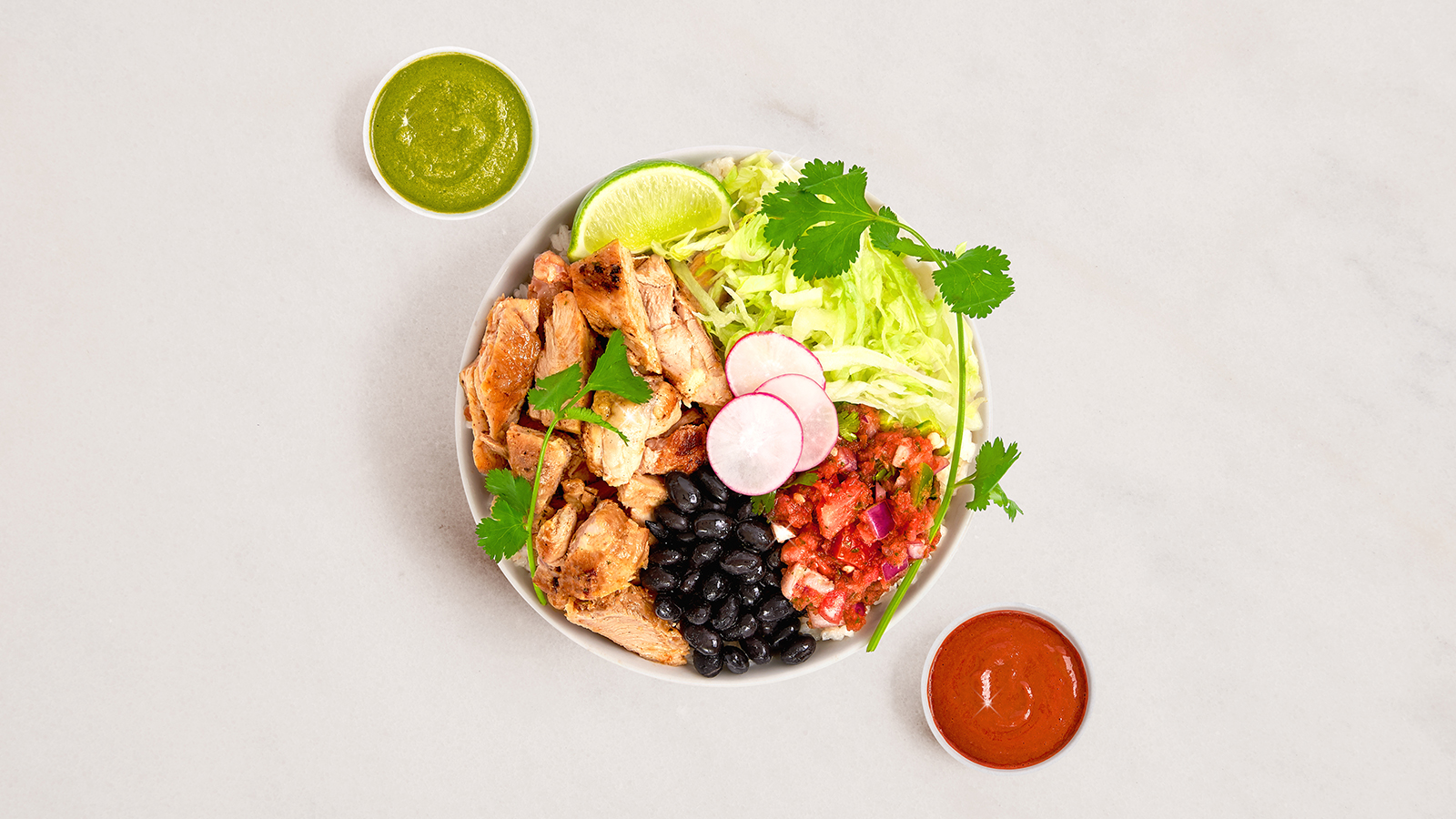 Order Chicken Burrito Bowl food online from Blessed Burrito Bowls store, Mesa on bringmethat.com