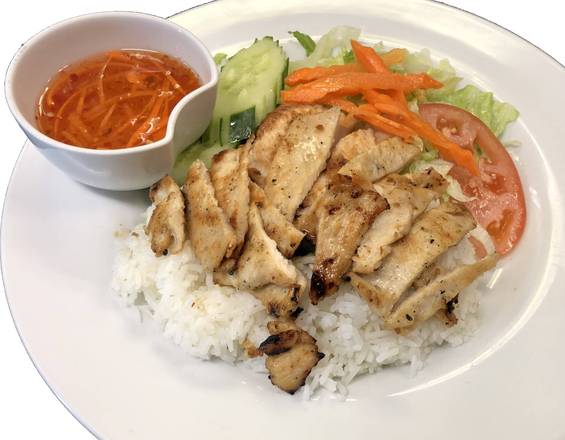 Order Grilled Chicken Rice Plate food online from Thai Spice store, Westlake on bringmethat.com