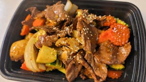 Order SP-9. Sizzling Beef food online from Thai Smile store, Hamden on bringmethat.com