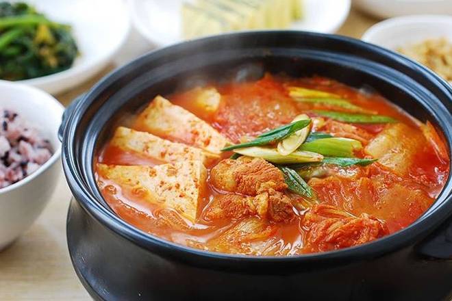 Order Korean Kimchi Stew 김치찌개 food online from Tree Garden store, Houston on bringmethat.com