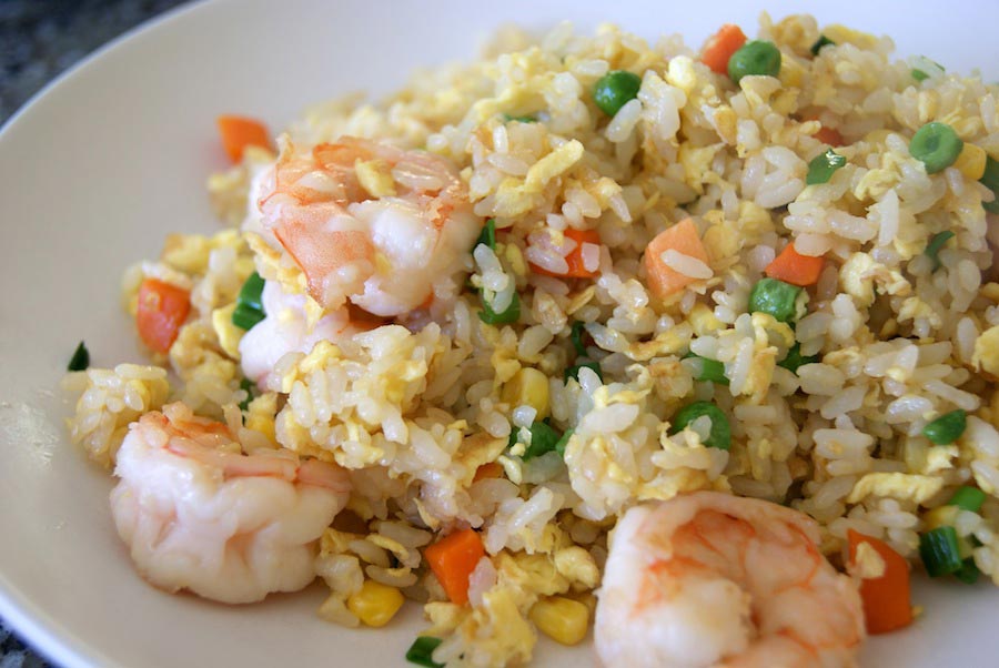 Order 94. Shrimp Fried Rice food online from Mayflower Chinese store, Capitola on bringmethat.com