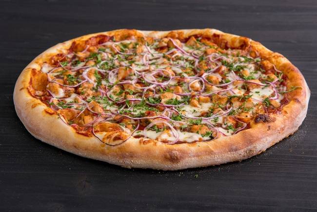 Order Thick Crust BBQ Chicken Pizza (12") food online from Thick N' Tasty Pizza store, San Francisco on bringmethat.com