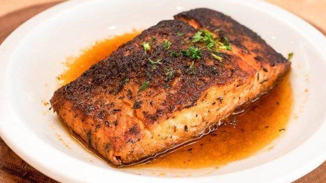 Order Blackened Salmon food online from Annie's Soul Delicious store, Los Angeles on bringmethat.com