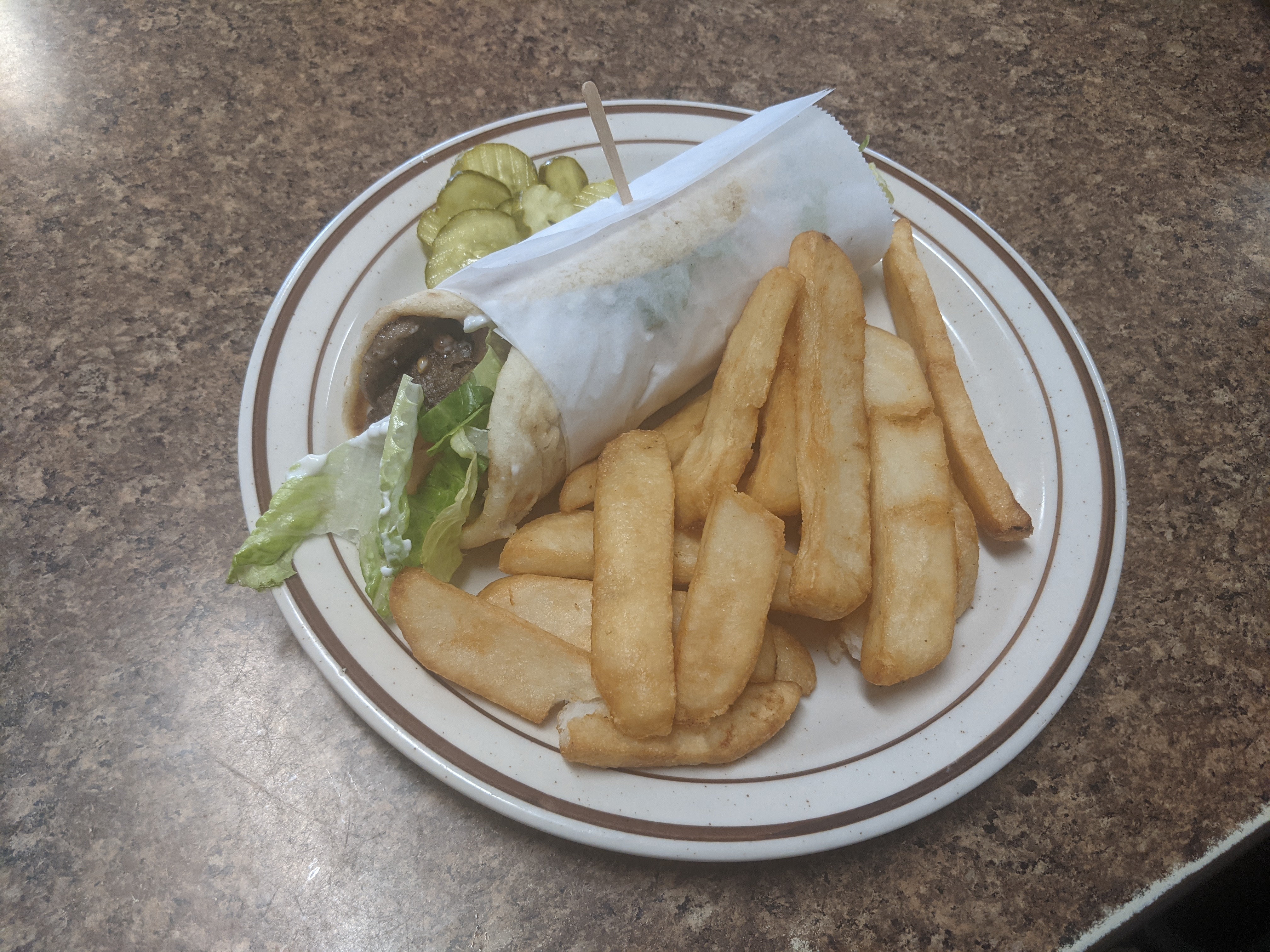 Order Gyros Pita food online from Parkside Diner store, Rochester on bringmethat.com