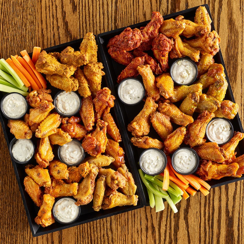 Order 50 Piece Wings food online from Wild Wing Cafe store, Anderson on bringmethat.com